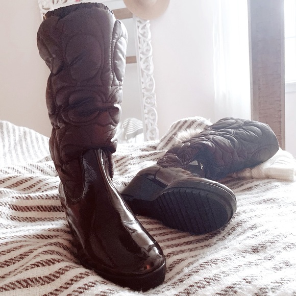 Coach Cantina puffer boots - Picture 10 of 10